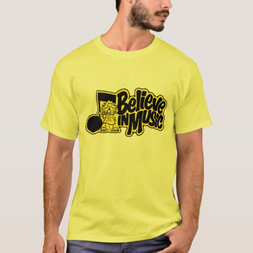 Believe In Music Records and Tapes T_Shirt