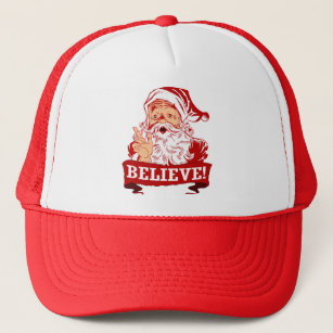 Believe In Santa Claus Trucker Hat
