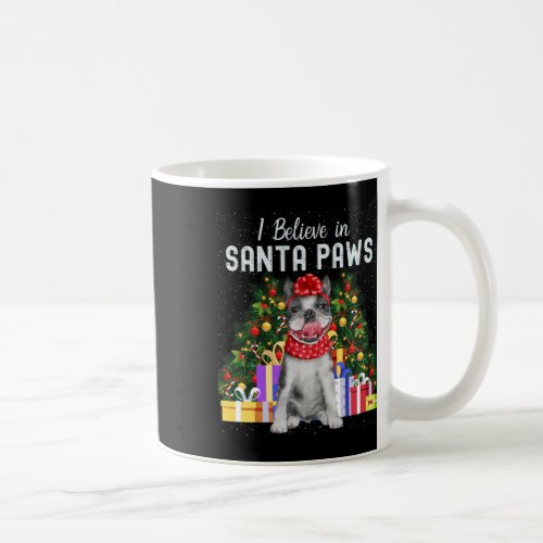 Believe In Santa Paws _ Cute French Bulldog Christ Coffee Mug