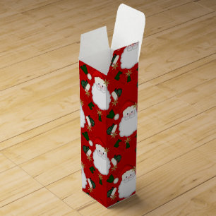 Believe in Santa, RED-WINE GIFT BOX