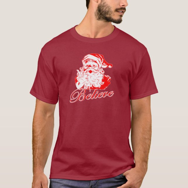 Believe in Santa T-Shirt (Front)