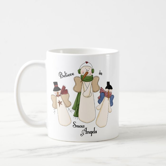 Believe In Snow Angels Mug