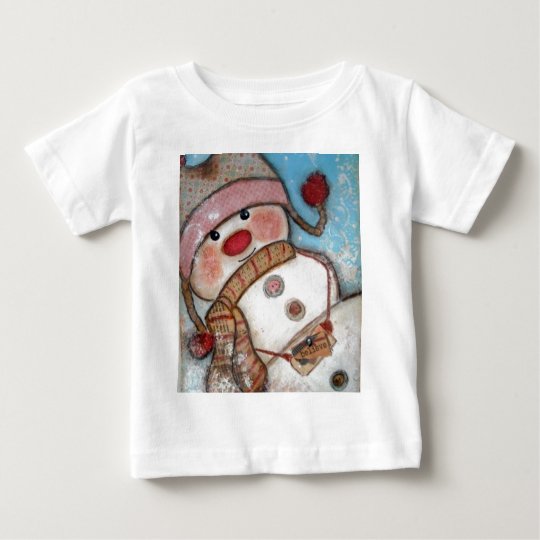Believe in Snowmen Baby T-Shirt