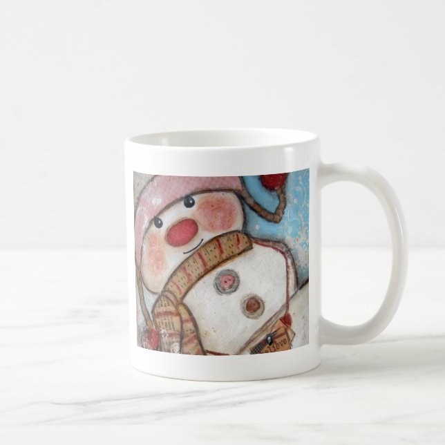 Believe in Snowmen Coffee Mug (Right)