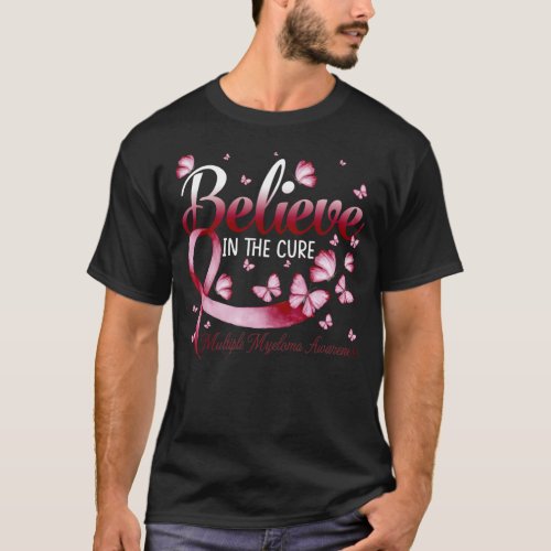 Believe In The Cure Multiple Myeloma  Awareness Bu T_Shirt