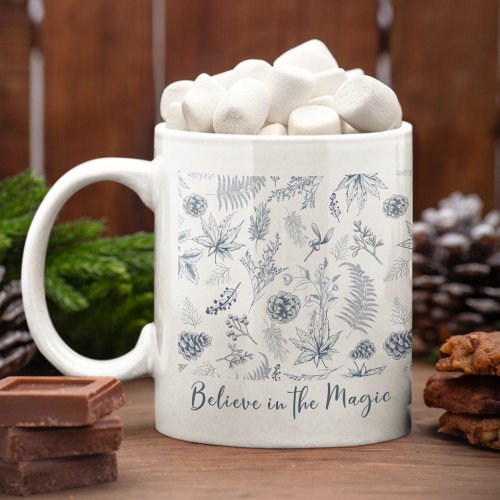 Believe In The Magic Botanical Coffee Mug