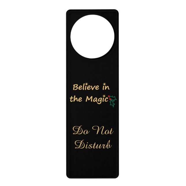 Believe in the Magic Door Sign by RoseWrites (Front)