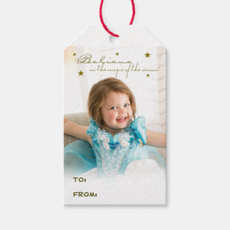 Believe in the magic gift tags