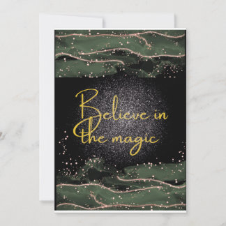Believe In the Magic Holiday Card