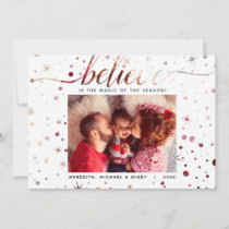 BELIEVE in the Magic Holiday Matching Text Effect
