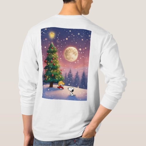 Believe in the Magic Merry Christmas Let it Sn T_Shirt