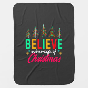Believe in The Magic Of Christmas-82303 Baby Blanket