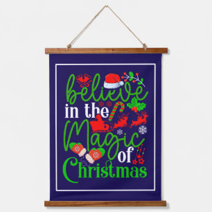 Believe In The Magic Of Christmas-82307 Hanging Tapestry