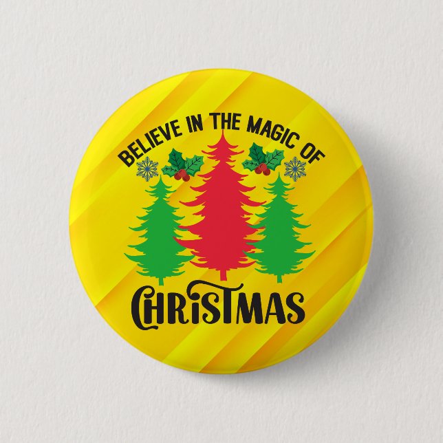 Believe in The Magic Of Christmas-82309 Button (Front)