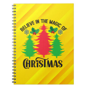 Believe in The Magic Of Christmas-82309 Notebook