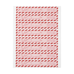 Believe in the Magic of Christmas Address Label
