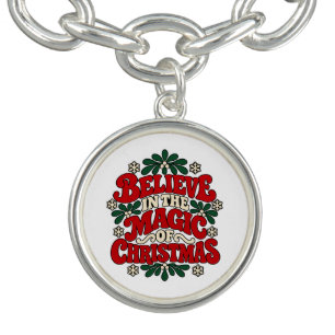 Believe In The Magic Of Christmas Bracelet
