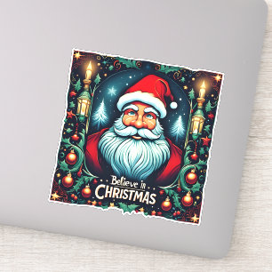 Believe in the Magic of Christmas Festive Sticker