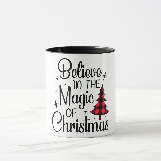 Believe In The Magic Of Christmas Mug (Center)