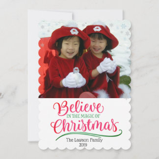 Believe In The Magic Of Christmas Photo