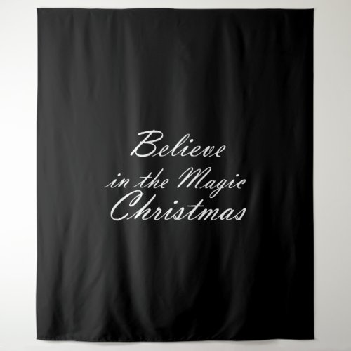 Believe in the Magic of Christmas Tapestry