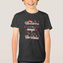 Believe In The Magic Of Christmas Xmas Quotes Des