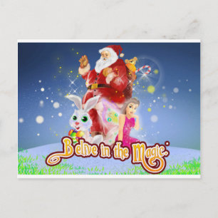 Believe in the Magic Postcard