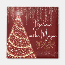 'Believe in the Magic' Refrigerator Magnet