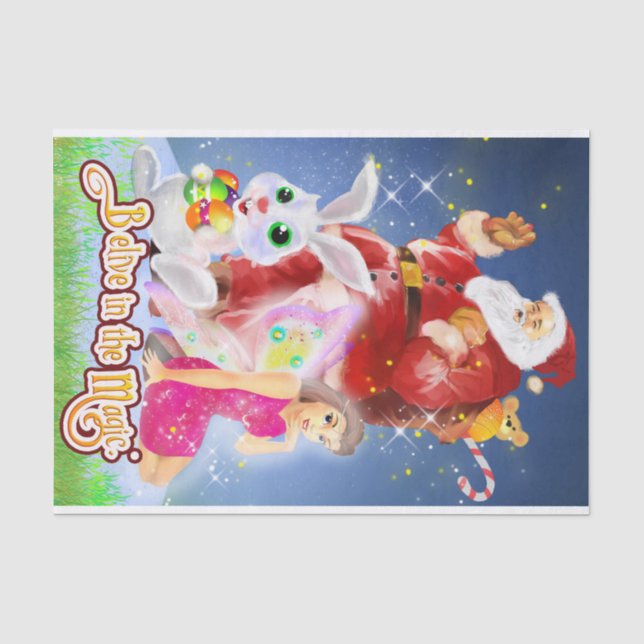 Believe in the Magic Tissue Paper (Front)
