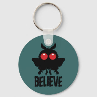 Believe In The Mysterious Mothman Keychain