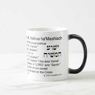 Believe in the Name Color Morph Mug