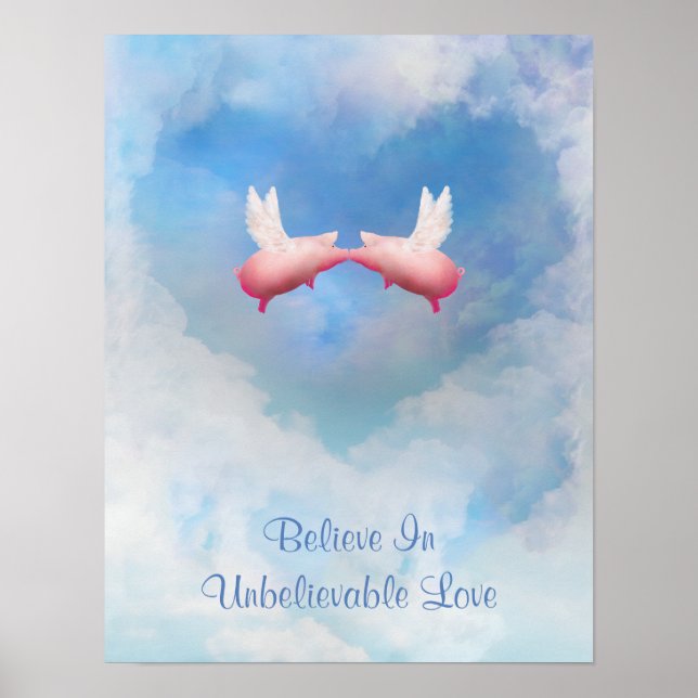 Believe In Unbelievable Love Poster (Front)