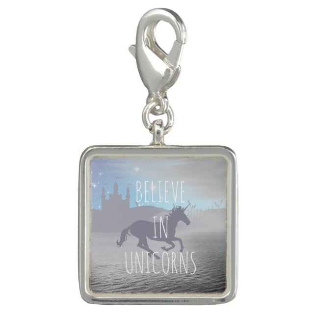 Believe in Unicorns Charm (Front)