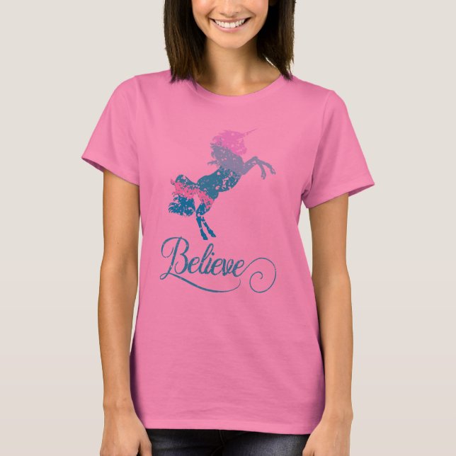 Believe in Unicorns T-Shirt (Front)