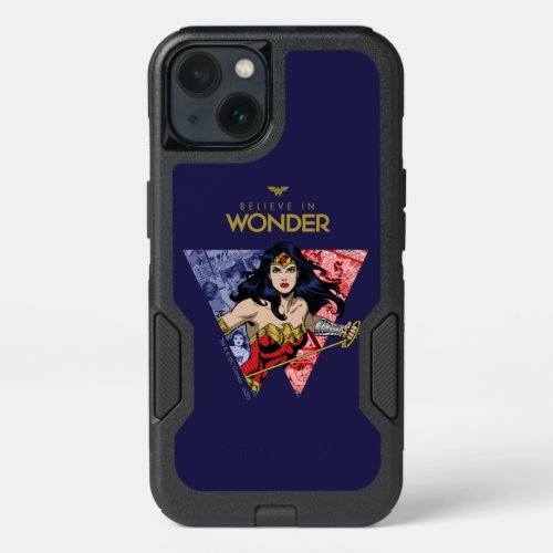 Believe In Wonder Wonder Woman Lasso Comic Logo iPhone 13 Case
