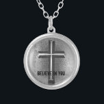 "BELIEVE IN YOU" Artsy Christian Cross Jewelry<br><div class="desc">Cool Grunge Artsy Christian Cross Design with text "BELIEVE IN YOU". Copyright 2014-Present | ©riverme* | All Rights Reserved</div>