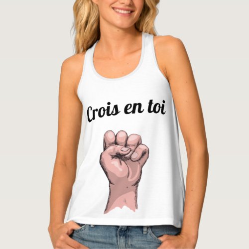 Believe in you tank top