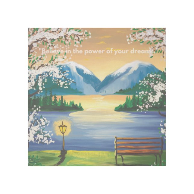 Believe in Your Dreams Gallery Wrap (Front)