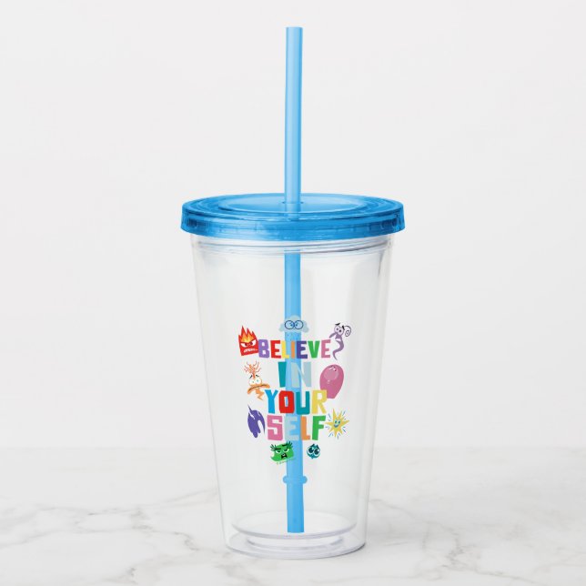 Believe In Yourself Acrylic Tumbler (Front)