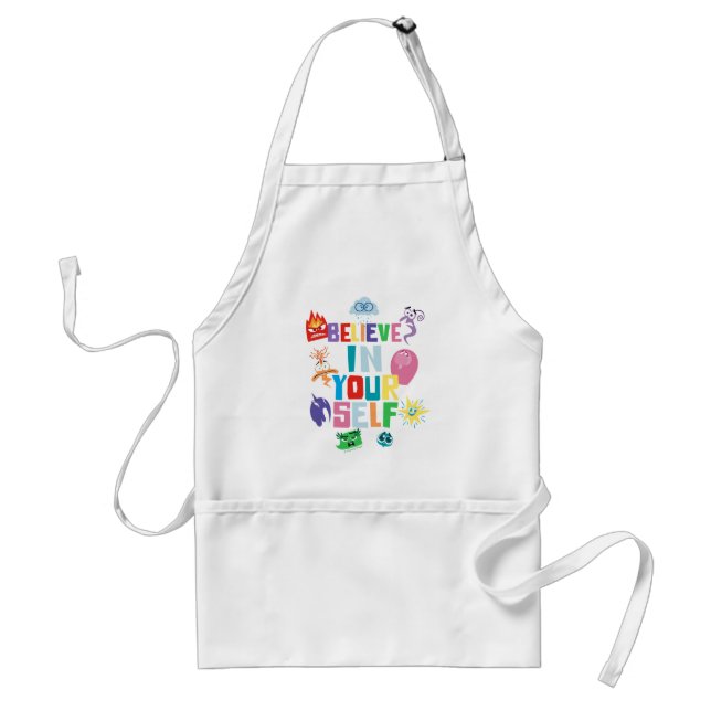 Believe In Yourself Adult Apron (Front)