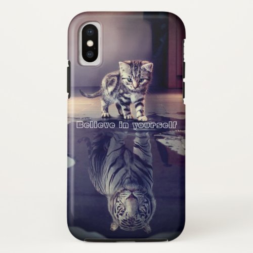 Believe in yourself Apple iPhone X Case