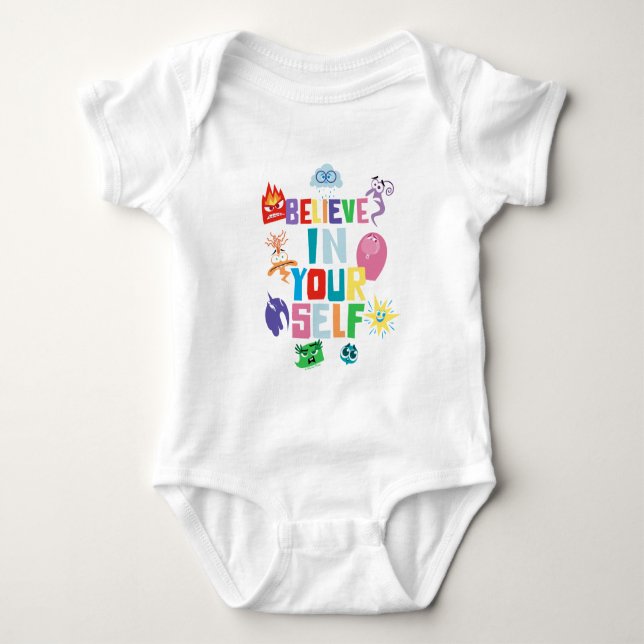Believe In Yourself Baby Bodysuit (Front)