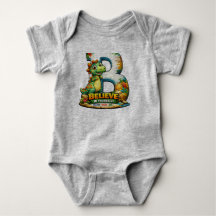 ✨ “Believe in Yourself” Baby Jersey Bodysuit 👶💚