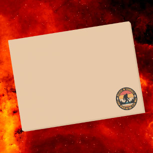 Believe In Yourself Bigfoot Black Post-it Notes