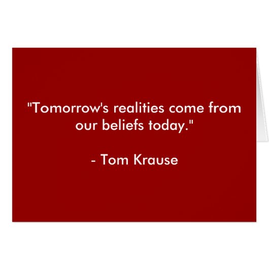 Believe in Yourself! Cards (Front Horizontal)