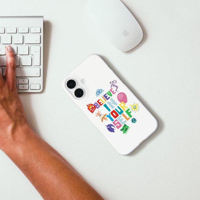 Believe In Yourself Case-Mate iPhone Case (Case on desk)