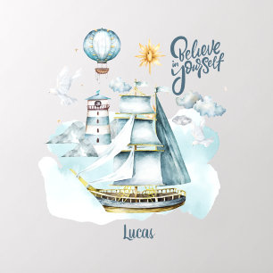 Believe in yourself Customizable Baby Blanket Wall Decal