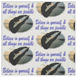 BELIEVE IN YOURSELF DIVER DREAMS FABRIC