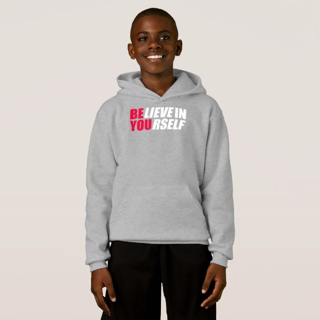 Believe in yourself    hoodie (Front Full)