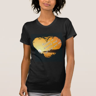 Believe in Yourself – Inspirational Heart T-Shirt